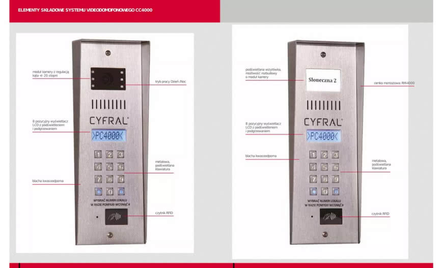 Najnowszy katalog produktów Cyfral 