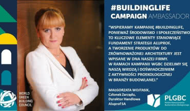 Aluprof został ambasadorem projektu #BuildingLife